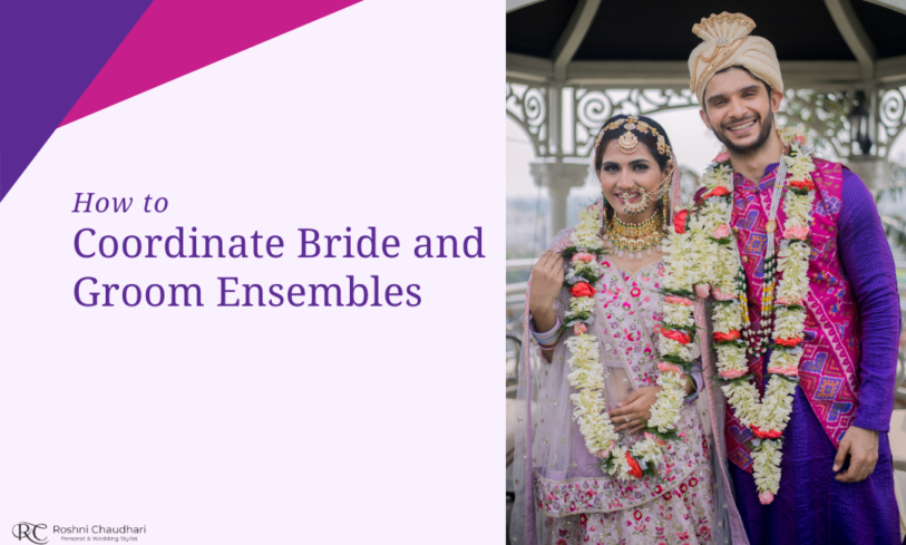 How to Coordinate Bride and Groom Ensembles for South Asian Weddings