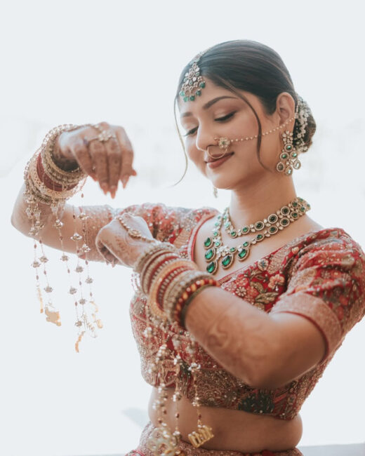 Customised Kaleeras for the Wedding Pheras